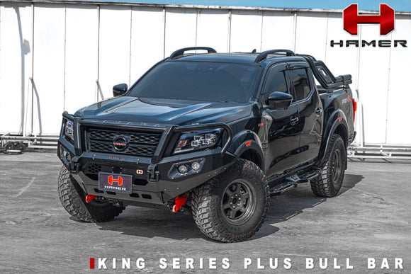 KING SERIES PLUS FRONT BUMPER FOR NISSAN FRONTIER NP300 2020 - 2021