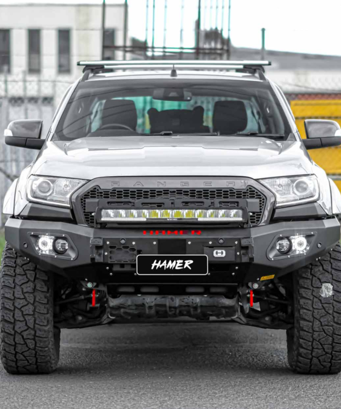 Jmc Ranger King Series Max front bull bar – Ford Ranger Raptor 2018 - Talleres JMC ...