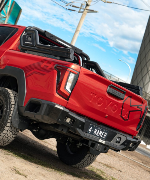Defensa trasera Nova Series para Hilux Travo