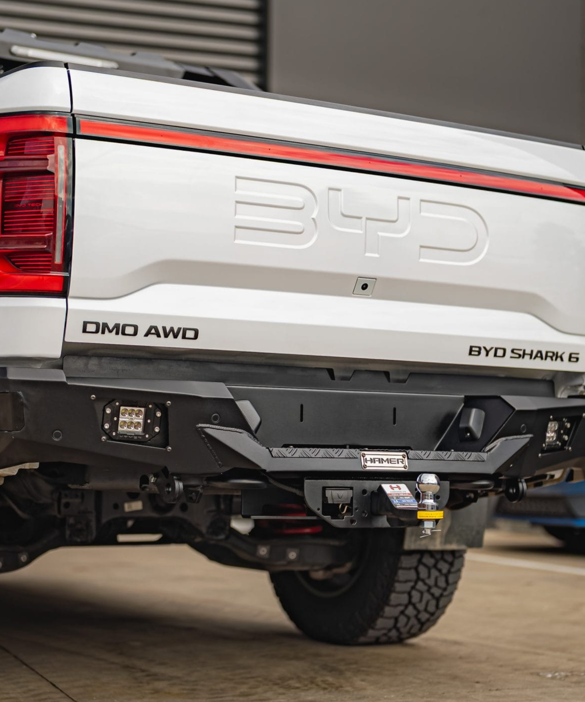 Defensa trasera Hamer para BYD Shark