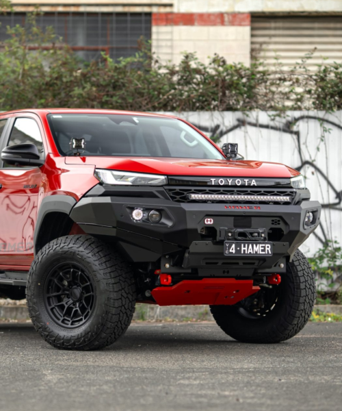 Hilux Travo con defensa Hamer